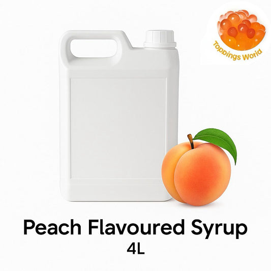 Peach Flavoured Syrup (4L)