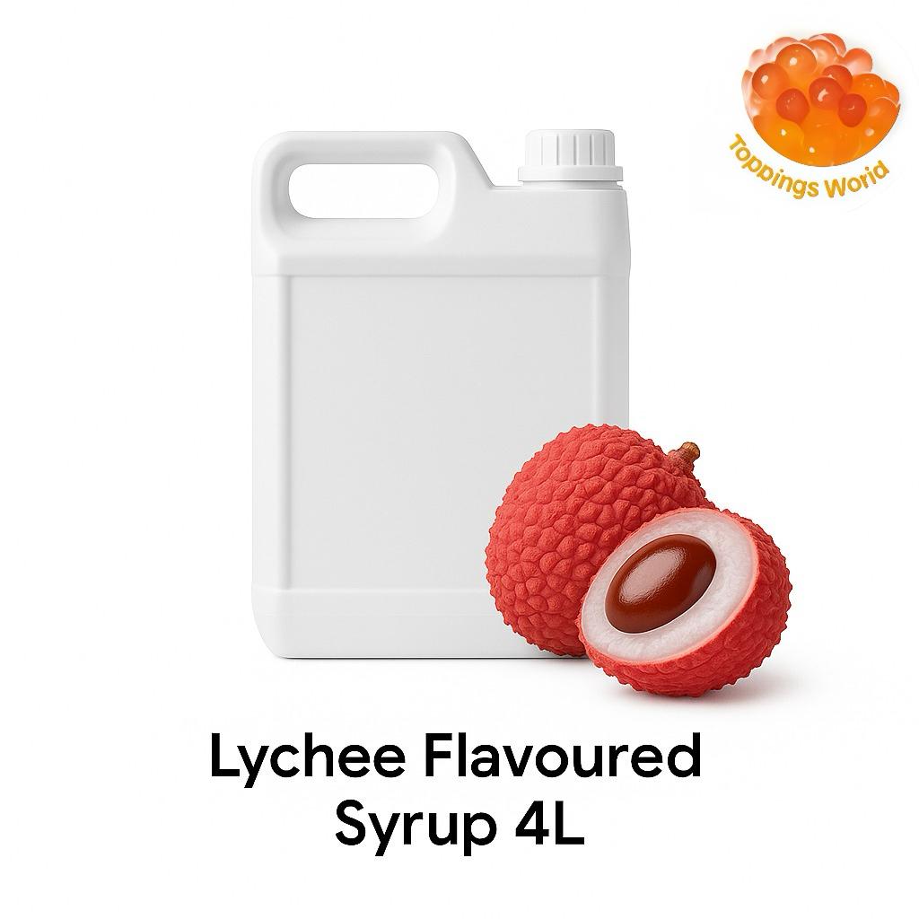 Lychee Flavoured Syrup (4L)