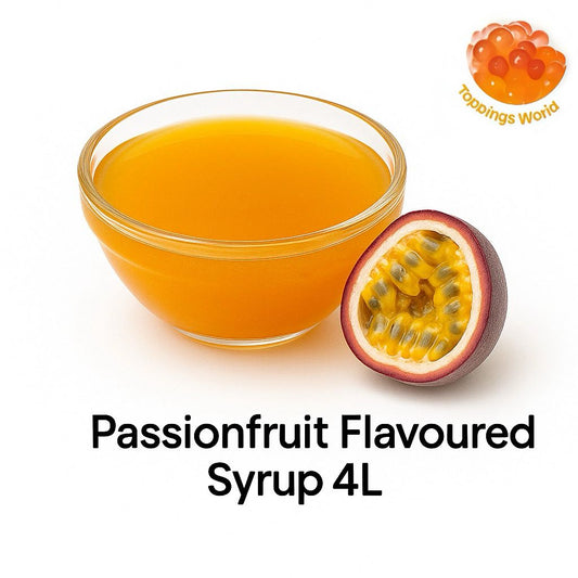 Passionfruit Flavoured Syrup (4L)