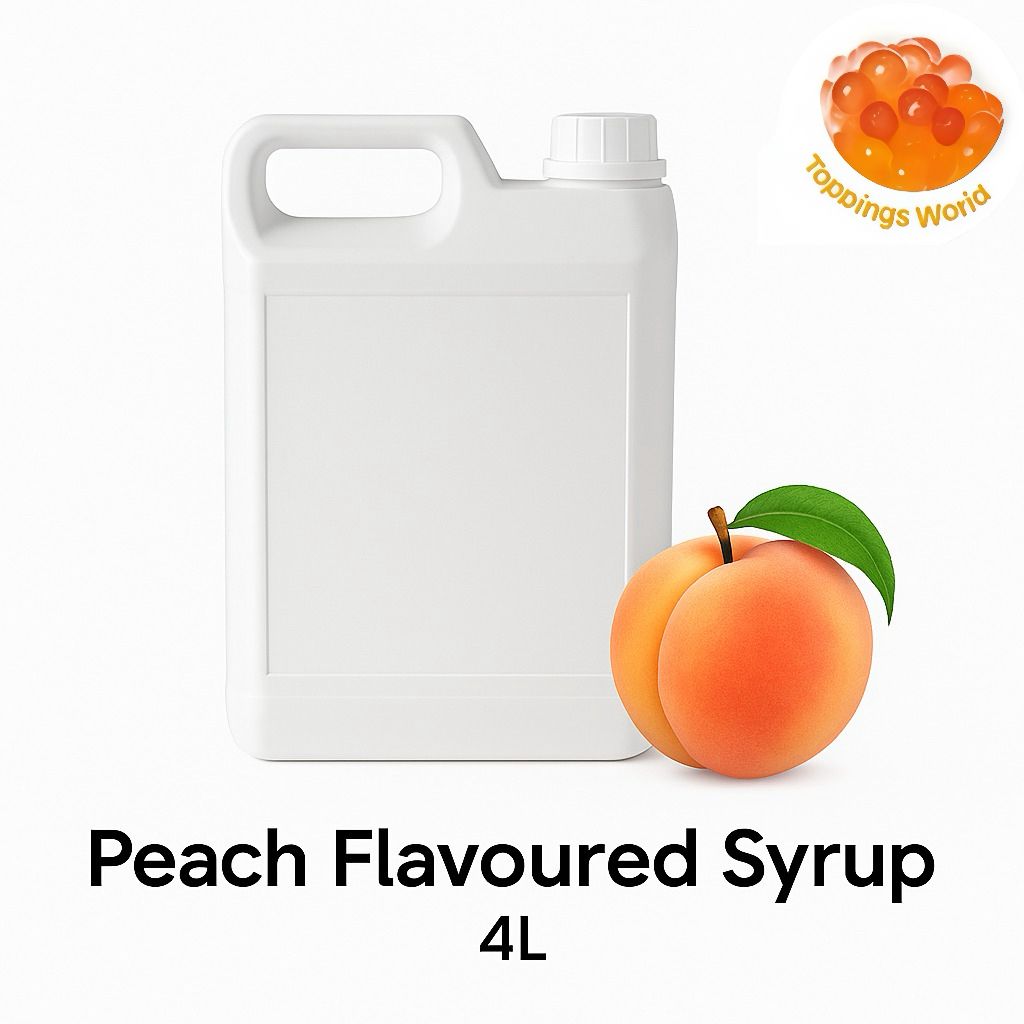 Peach Flavoured Syrup (4L)