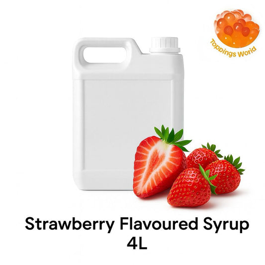 Strawberry Flavoured Syrup (4L)