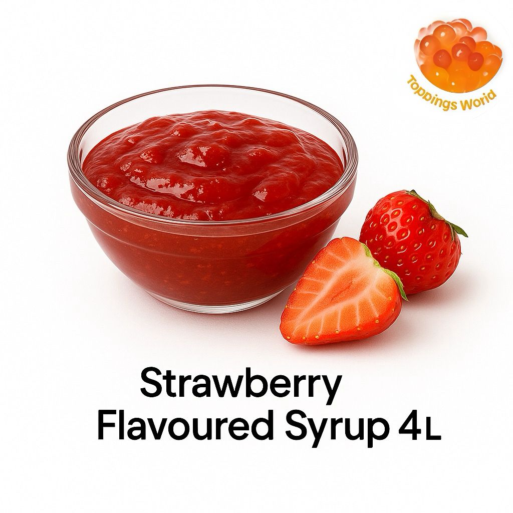 Strawberry Flavoured Syrup (4L)